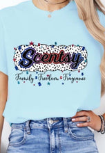 Load image into Gallery viewer, Scentsy red white and blue faux glitter
