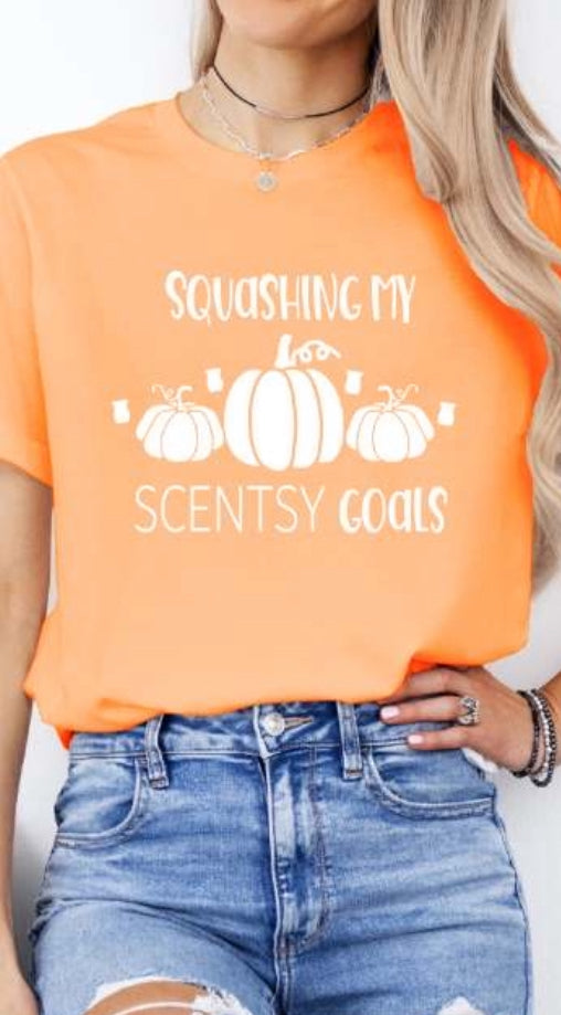 Build your own tee- Squashing my scentsy goals