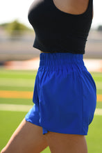 Load image into Gallery viewer, *SALE* RTS Royal Blue School Spirit Shorts
