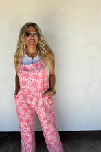 Load image into Gallery viewer, PREORDER: Cassidy Floral Boho Overalls
