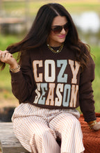 Load image into Gallery viewer, Cozy Season Stripes Sweatshirt
