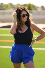 Load image into Gallery viewer, *SALE* RTS Royal Blue School Spirit Shorts
