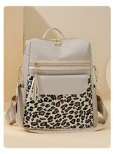 Load image into Gallery viewer, PREORDER: Two Tone Leopard Backpacks  8.17.26
