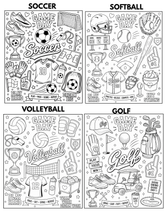 Load image into Gallery viewer, PREORDER: Custom Coloring Blanket (Premade Designs)  8.3.26 OSYM
