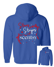 Load image into Gallery viewer, Stars Striped Scentsy (Royal Sweatshirt)
