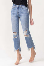 Load image into Gallery viewer, Lovervet High Rise Distressed Straight Jeans
