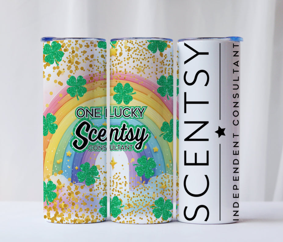 One lucky scentsy consultant tumbler