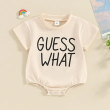 Load image into Gallery viewer, RTS: &quot;Guess what? Chicken butt&quot; Onesie-
