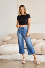 Load image into Gallery viewer, Judy Blue Full Size Braid Side Detail Wide Leg Jeans
