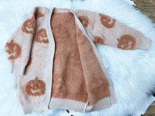 Load image into Gallery viewer, RTS Mommy and Me Fuzzy Halloween Cardi
