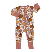 Load image into Gallery viewer, RTS: Fall Bamboo Long Sleeve and Pant Zippy and Separates
