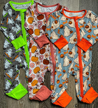 Load image into Gallery viewer, RTS: Fall Bamboo Long Sleeve and Pant Zippy and Separates
