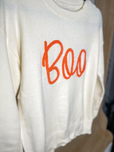 Load image into Gallery viewer, RTS: Rope Knit Women&#39;s Boo Sweater
