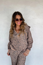 Load image into Gallery viewer, PREORDER: Floral &amp; Cheetah Easy Does it Pullover
