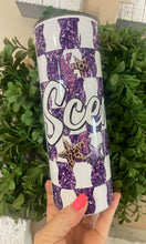 Load image into Gallery viewer, Scentsy purple wax bars tumbler
