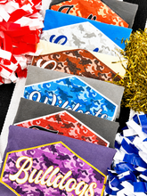 Load image into Gallery viewer, Custom School Spirit Colored Camo Tee
