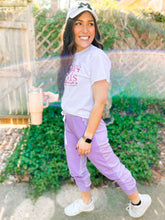 Load image into Gallery viewer, Tommy Two Tone Waffle Front Joggers - Girl Code Couture
