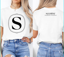 Load image into Gallery viewer, scentsy hollow S - full front with logo on back
