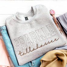 Load image into Gallery viewer, SWEATSHIRT APPLIQUE CUSTOM With embroidered writing
