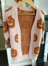 Load image into Gallery viewer, RTS Mommy and Me Fuzzy Halloween Cardi
