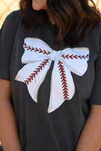 Load image into Gallery viewer, Baseball Bow Tee
