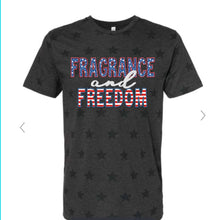 Load image into Gallery viewer, Fragrance and freedom stars tee
