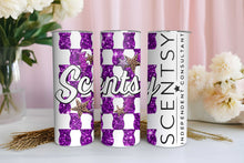 Load image into Gallery viewer, Scentsy purple wax bars tumbler
