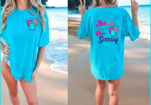 Load image into Gallery viewer, Ask me why I love Scentsy - Comfort color tee

