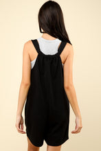 Load image into Gallery viewer, VERY J Tie Shoulder Front Pocket Romper
