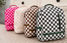 Load image into Gallery viewer, PREORDER: The Camden Check Backpack RERUN 8.10.26
