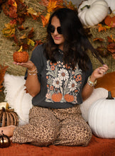 Load image into Gallery viewer, Fall Florals &amp; Pumpkins Tee
