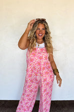 Load image into Gallery viewer, PREORDER: Cassidy Floral Boho Overalls
