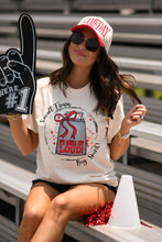 Load image into Gallery viewer, Red Small Town Big Spirit Tee
