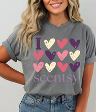 Load image into Gallery viewer, New logo I heart Scentsy, multi heart
