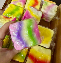 Load image into Gallery viewer, RTS Tie Dye Cheese Squishy
