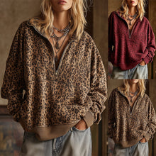 Load image into Gallery viewer, PREORDER: Leopard Rosette Top 8.10.26
