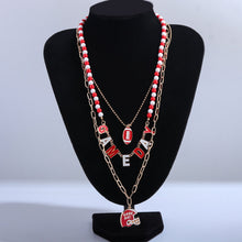 Load image into Gallery viewer, PREORDER: Game Day Layered Necklace 7.27.26
