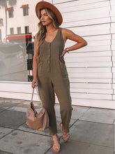 Load image into Gallery viewer, Full Size Scoop Neck Wide Strap Jumpsuit
