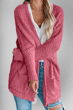 Load image into Gallery viewer, Double Take Pocketed Open Front Long Sleeve Cardigan
