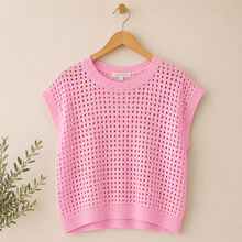 Load image into Gallery viewer, PREORDER: The Brielle Open Knit Sweater 6.29.26 osym
