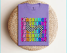 Load image into Gallery viewer, Fragrance consultant bright and checkered
