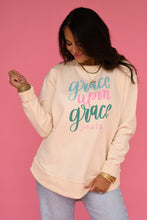 Load image into Gallery viewer, Grace Upon Grace Weekend Sweatshirt

