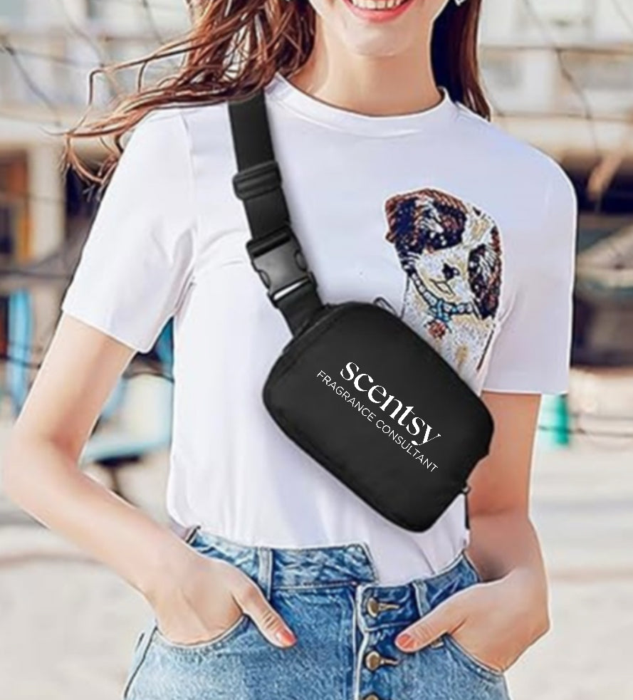 embroidered Scentsy cross body: mid nov eta