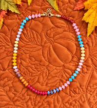 Load image into Gallery viewer, RTS Fall Beaded Necklace

