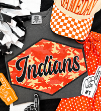 Load image into Gallery viewer, Custom School Spirit Colored Camo Tee
