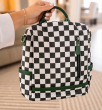 Load image into Gallery viewer, PREORDER: The Camden Check Backpack RERUN 8.10.26
