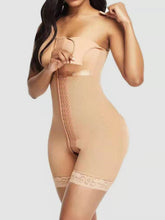 Load image into Gallery viewer, Full Size Lace Detail Wide Strap Shaping Romper
