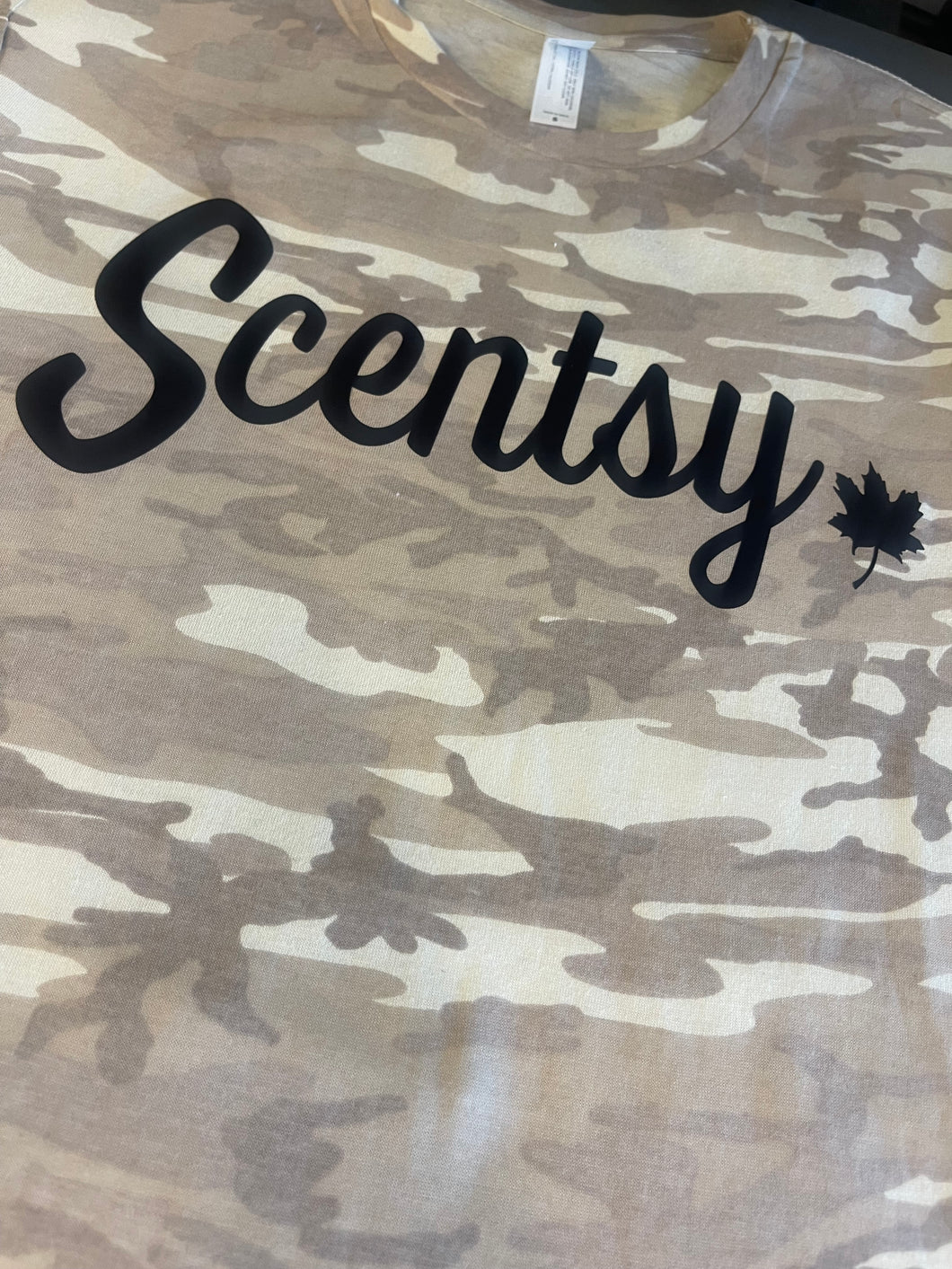 Scentsy neutral camo