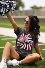 Load image into Gallery viewer, Red and Black Retro Tee
