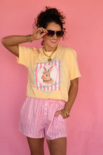 Load image into Gallery viewer, Happy Easter Stripe Bunny Tee
